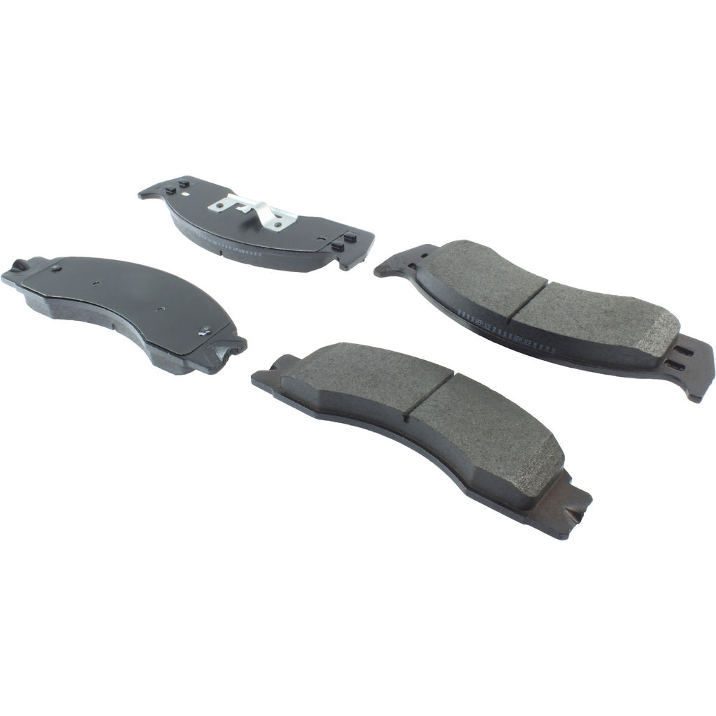 Posi Quiet Extended Wear Disc Brake Pad, with Shims and Hardware, 2-Wheel Set