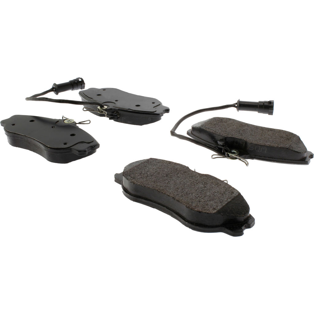 Posi Quiet Extended Wear Disc Brake Pad Set, with Shims, 2-Wheel Set