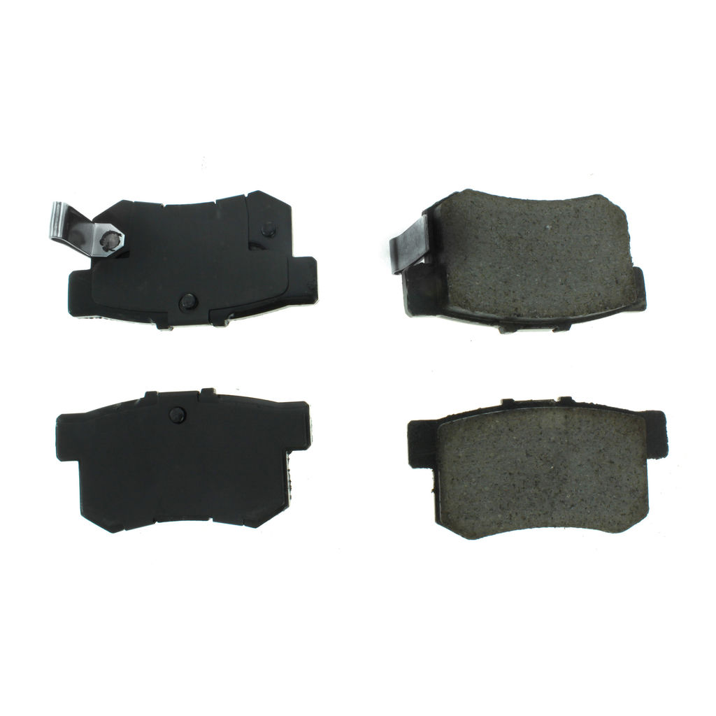 Posi Quiet Extended Wear Disc Brake Pad, with Shims and Hardware, 2-Wheel Set