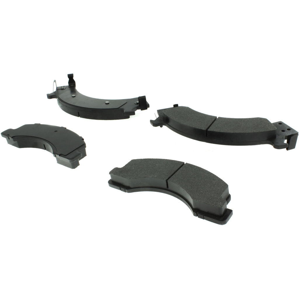 Posi Quiet Extended Wear Disc Brake Pad Set, with Shims, 2-Wheel Set