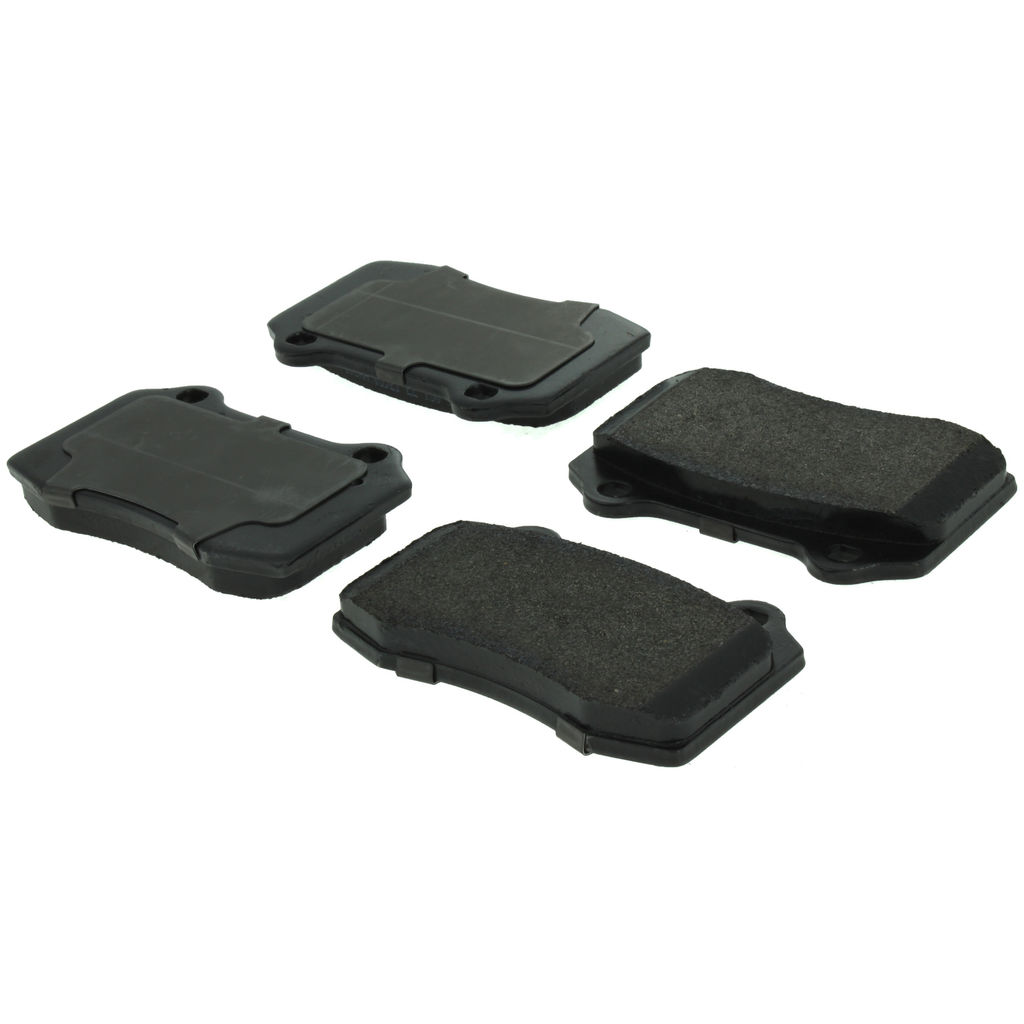 Posi Quiet Extended Wear Disc Brake Pad Set, with Shims, 2-Wheel Set