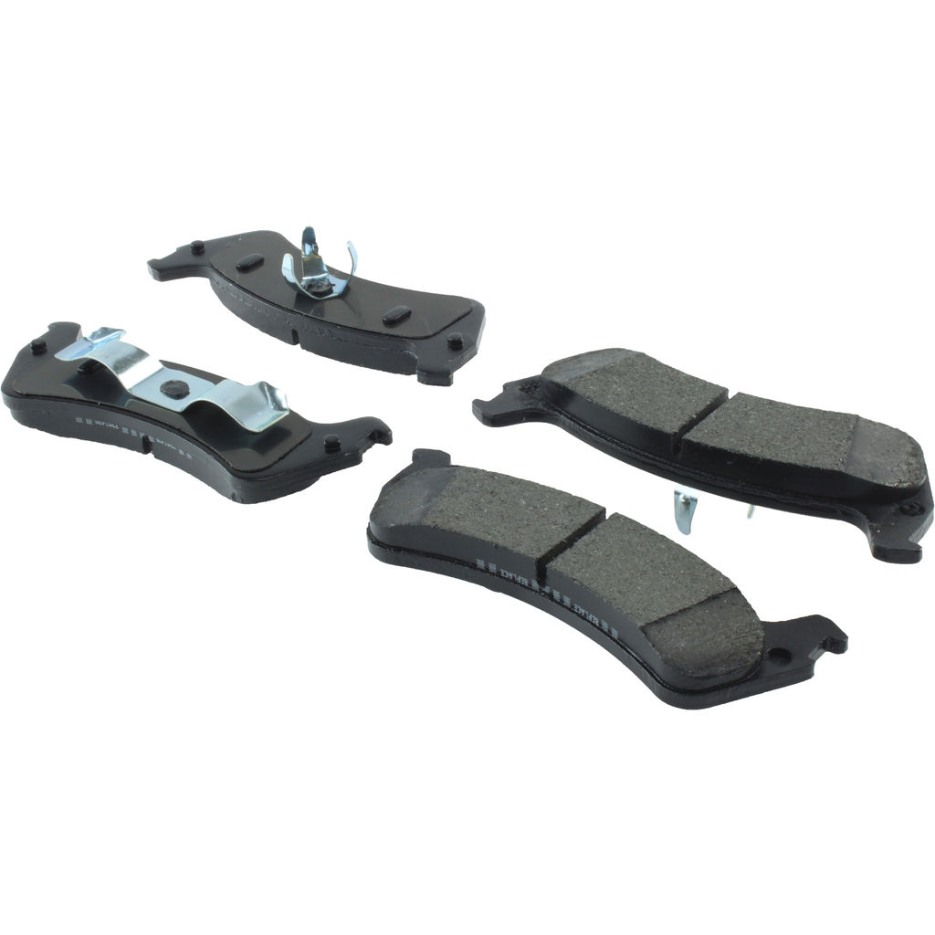 Centric 106.06250 - Posi Quiet Extended Wear Disc Brake Pad, with Shims and Hardware, 2-Wheel Set