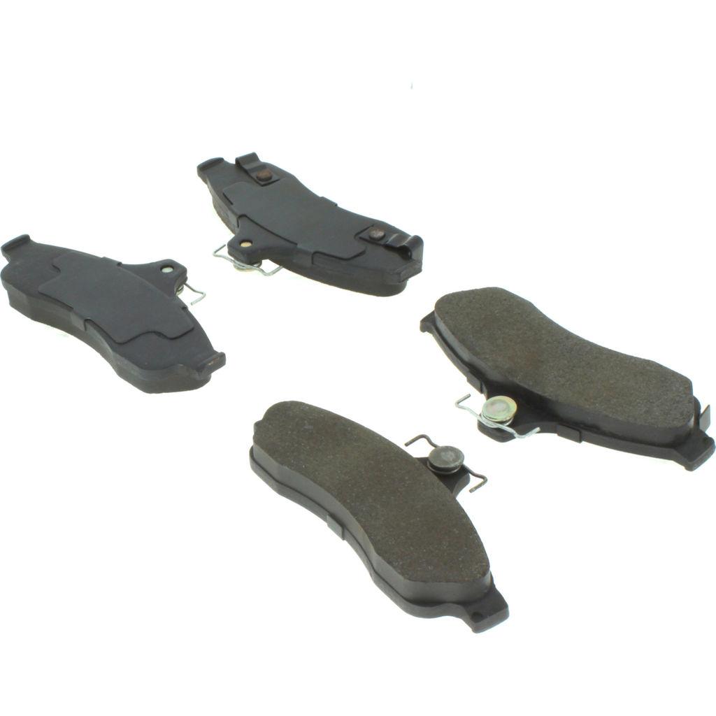 Posi Quiet Extended Wear Disc Brake Pad, with Shims and Hardware, 2-Wheel Set