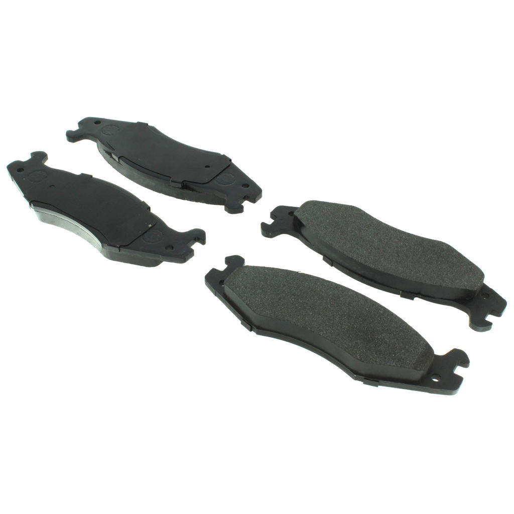 Posi Quiet Extended Wear Disc Brake Pad, with Shims and Hardware, 2-Wheel Set