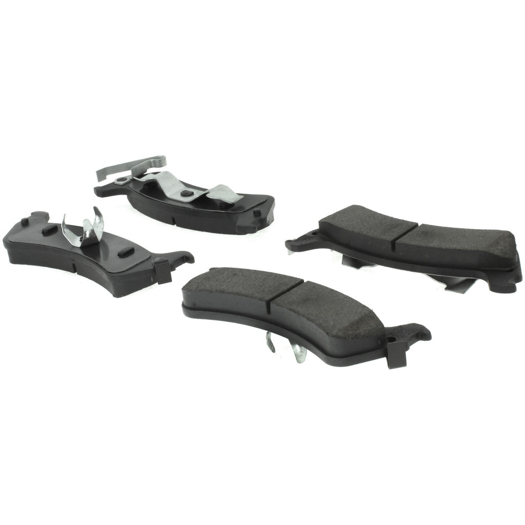 Centric 106.06660 - Posi Quiet Extended Wear Disc Brake Pad, with Shims and Hardware, 2-Wheel Set