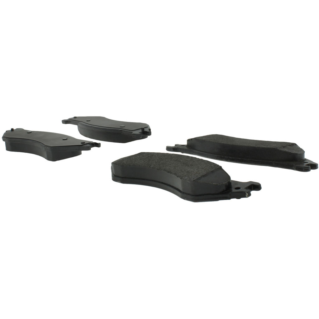 Posi Quiet Extended Wear Disc Brake Pad, with Shims and Hardware, 2-Wheel Set