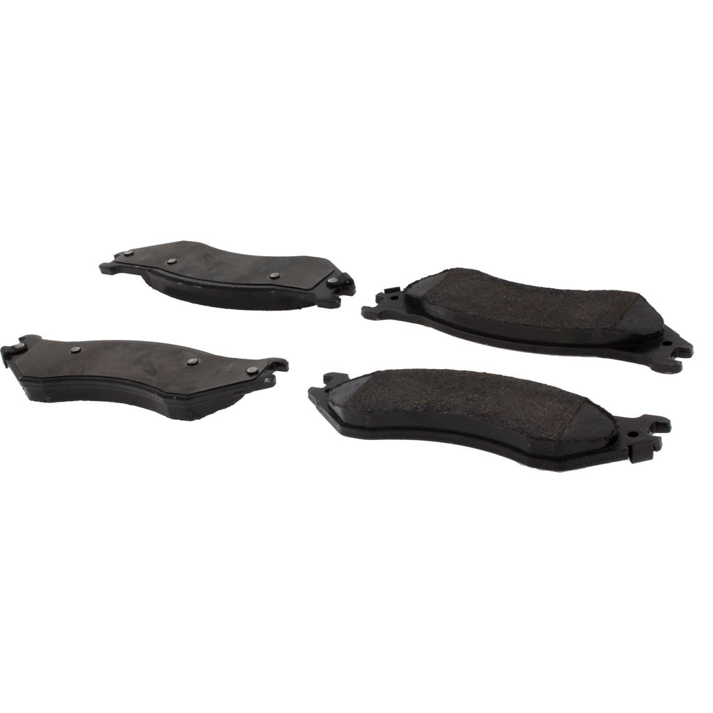 Posi Quiet Extended Wear Disc Brake Pad, with Shims and Hardware, 2-Wheel Set