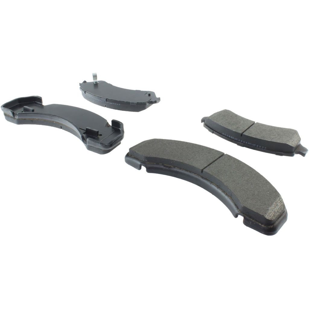 Posi Quiet Extended Wear Disc Brake Pad Set, with Shims, 2-Wheel Set