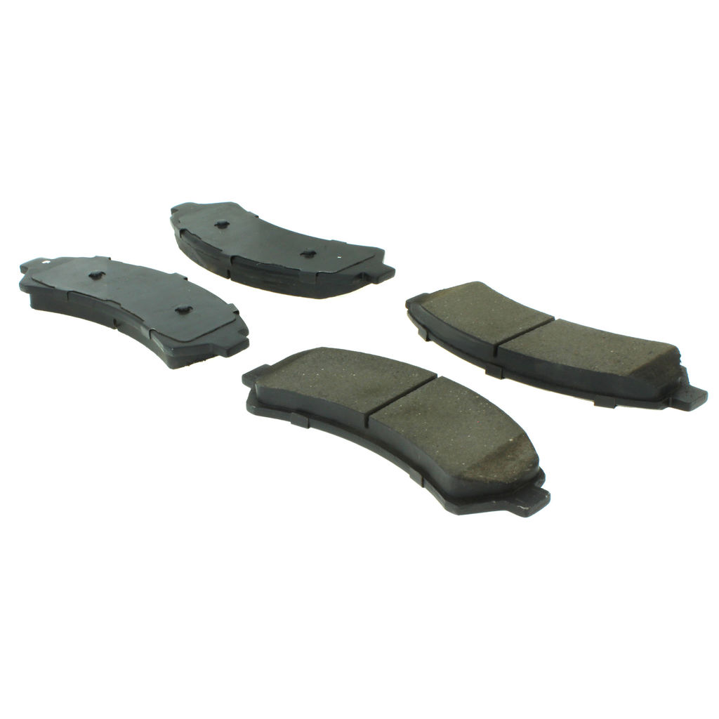 Posi Quiet Extended Wear Disc Brake Pad, with Shims and Hardware, 2-Wheel Set