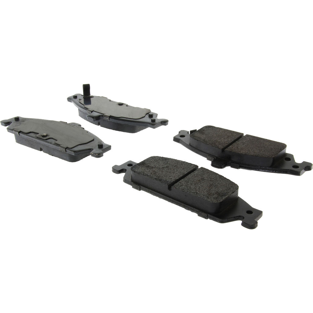 Centric 106.07270 - Posi Quiet Extended Wear Disc Brake Pad, with Shims and Hardware, 2-Wheel Set