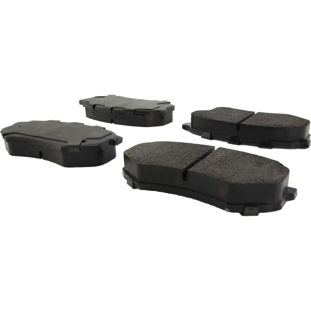 Posi Quiet Extended Wear Disc Brake Pad, with Shims and Hardware, 2-Wheel Set