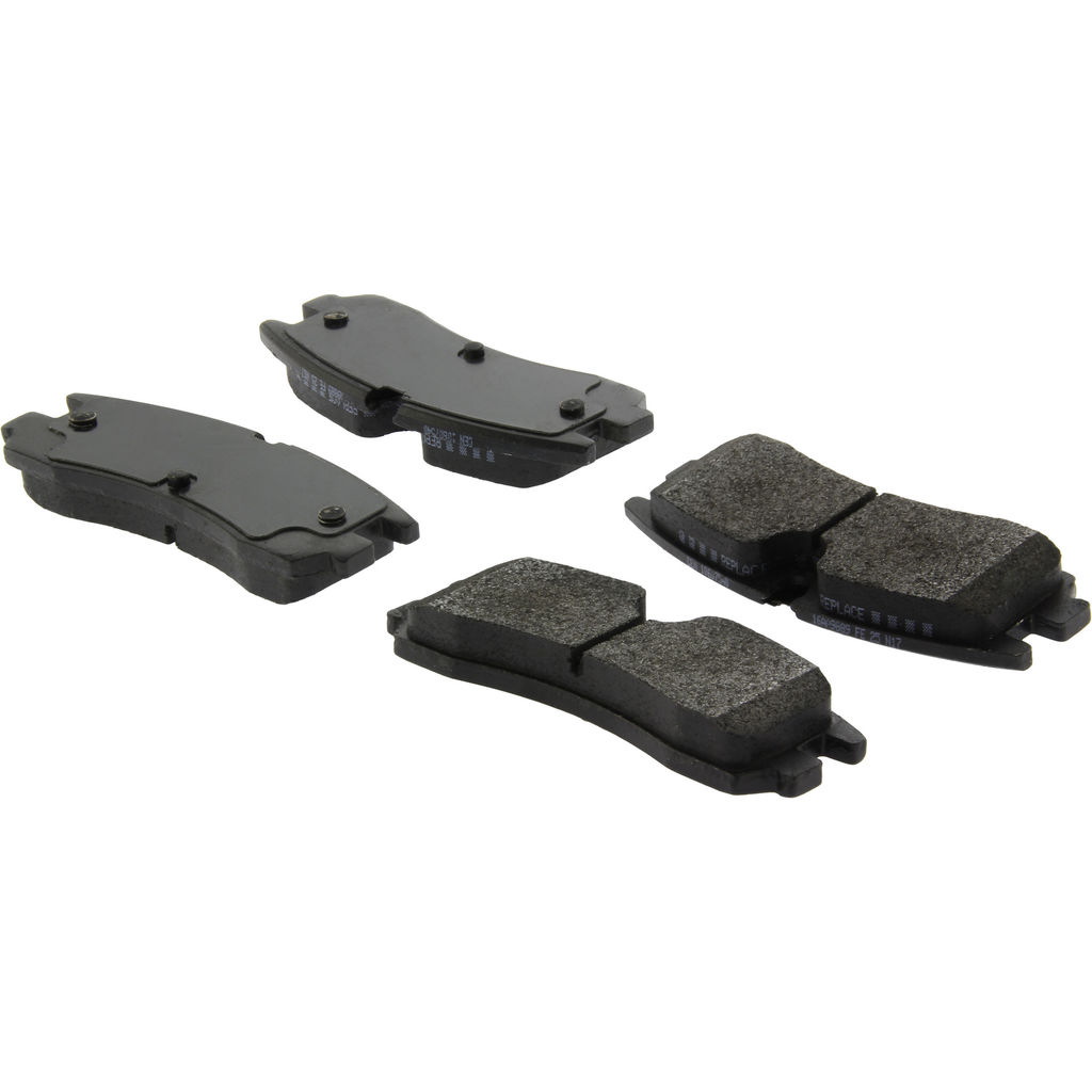 Centric 106.07540 - Posi Quiet Extended Wear Disc Brake Pad, with Shims and Hardware, 2-Wheel Set