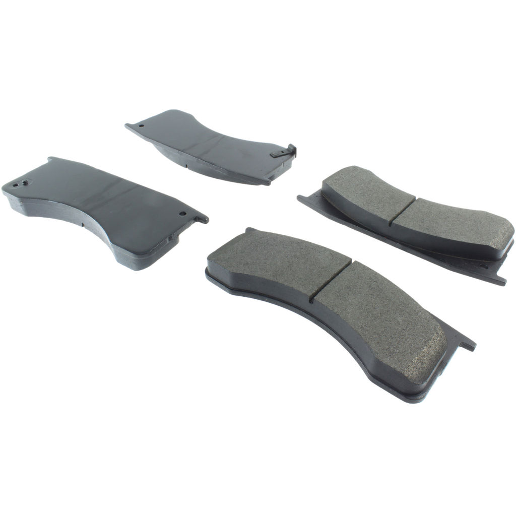 Posi Quiet Extended Wear Disc Brake Pad, with Shims and Hardware, 2-Wheel Set