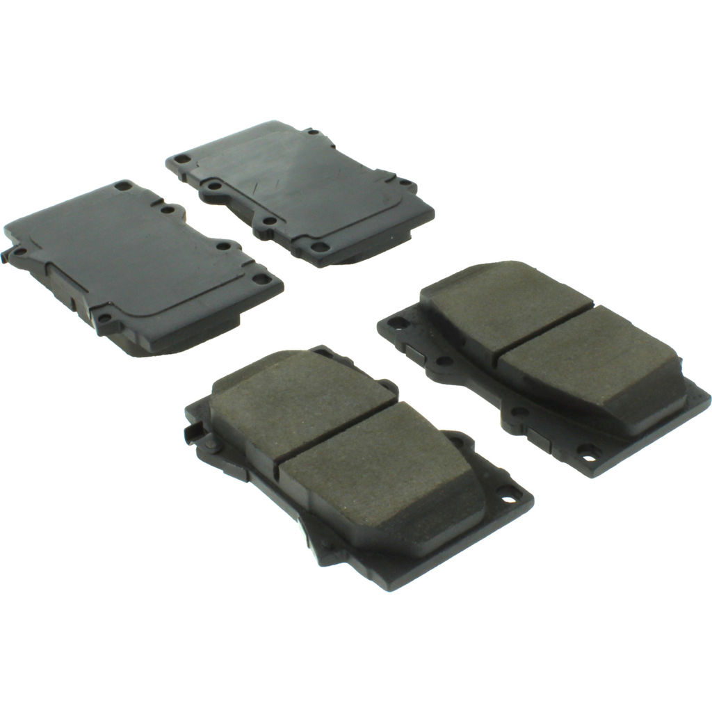 Centric 106.07720 - Posi Quiet Extended Wear Disc Brake Pad, with Shims and Hardware, 2-Wheel Set