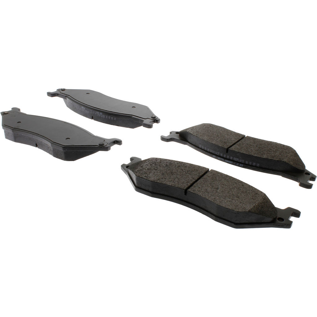 Posi Quiet Extended Wear Disc Brake Pad, with Shims and Hardware, 2-Wheel Set