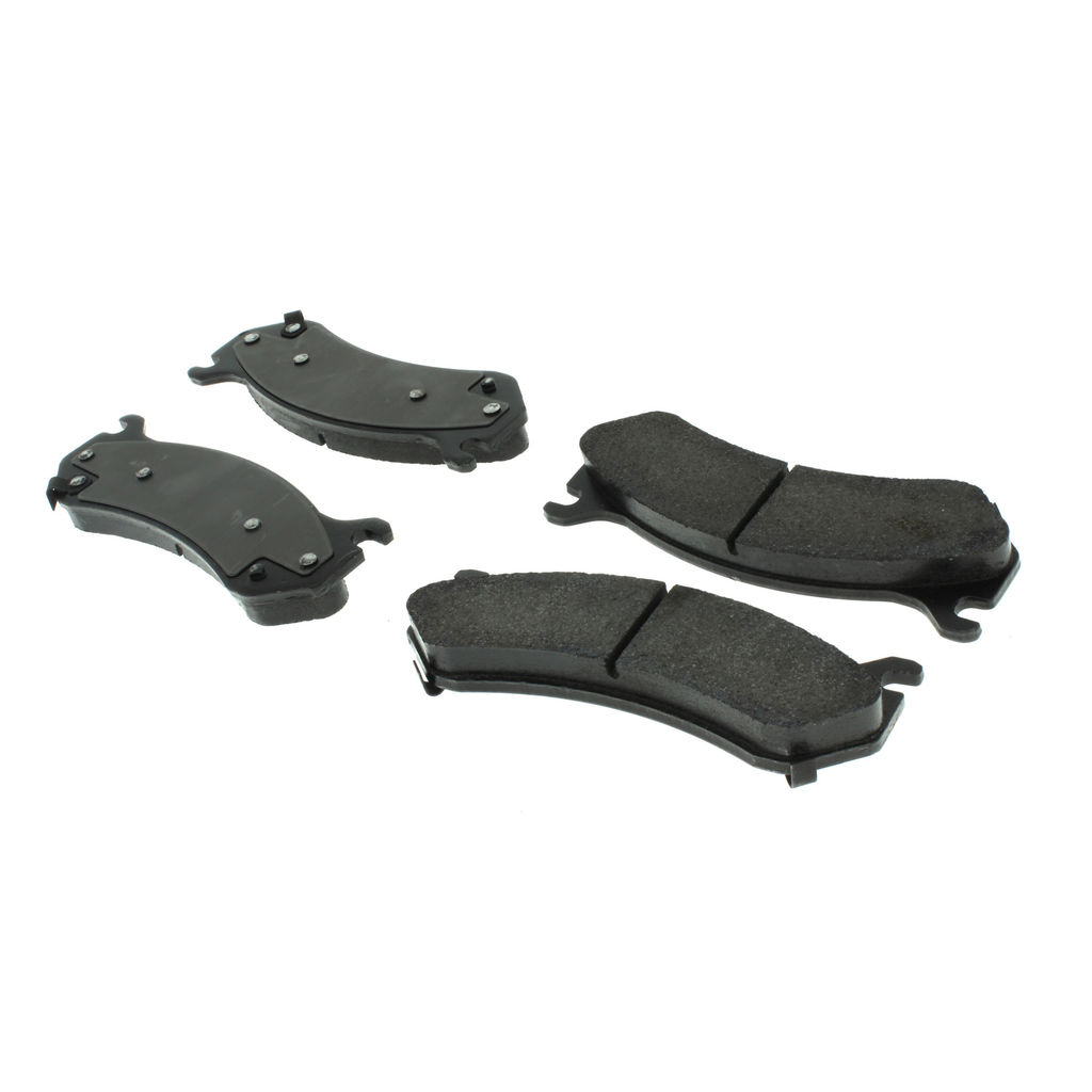 Posi Quiet Extended Wear Disc Brake Pad, with Shims and Hardware, 2-Wheel Set