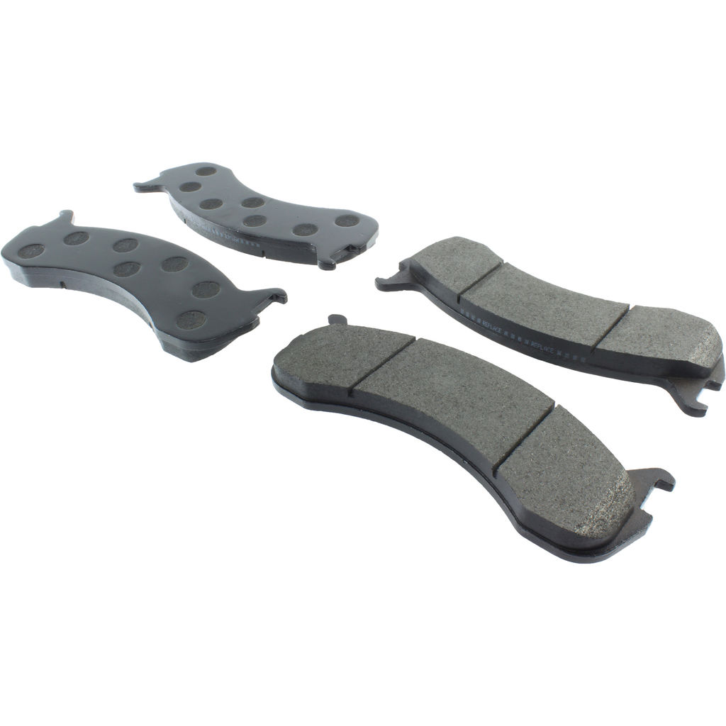 Centric 106.07860 - Posi Quiet Extended Wear Disc Brake Pad, with Shims and Hardware, 2-Wheel Set
