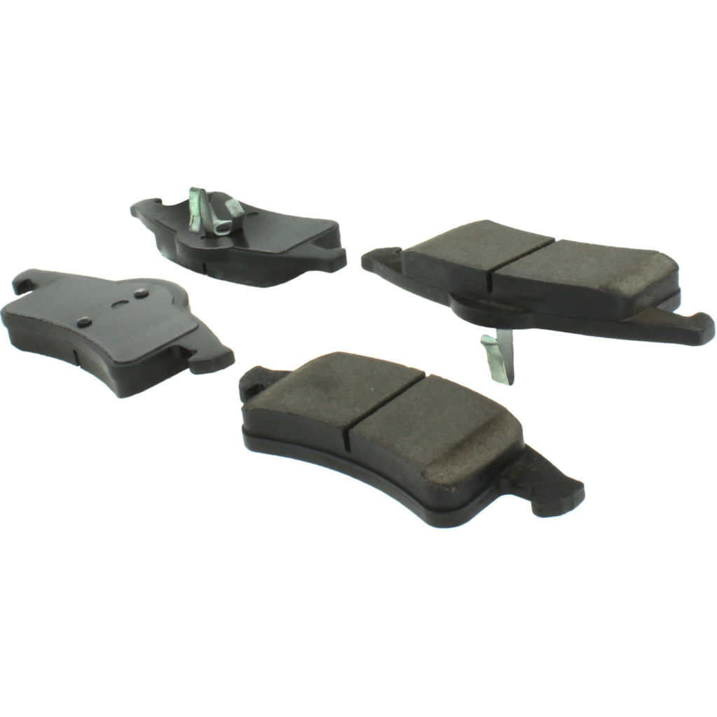 Posi Quiet Extended Wear Disc Brake Pad, with Shims and Hardware, 2-Wheel Set