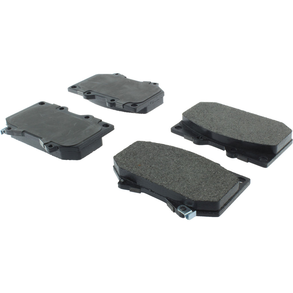 Posi Quiet Extended Wear Disc Brake Pad, with Shims and Hardware, 2-Wheel Set