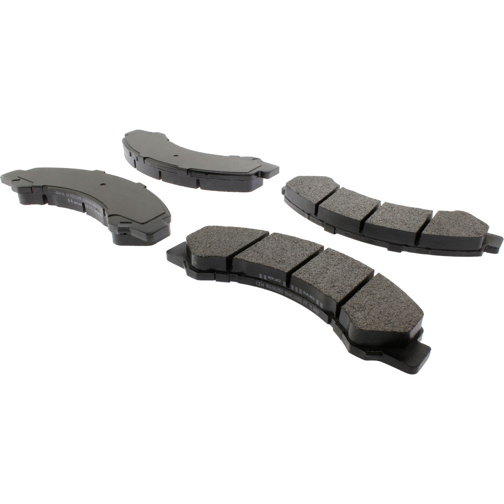 Centric 106.08250 - Posi Quiet Extended Wear Disc Brake Pad, with Shims and Hardware, 2-Wheel Set