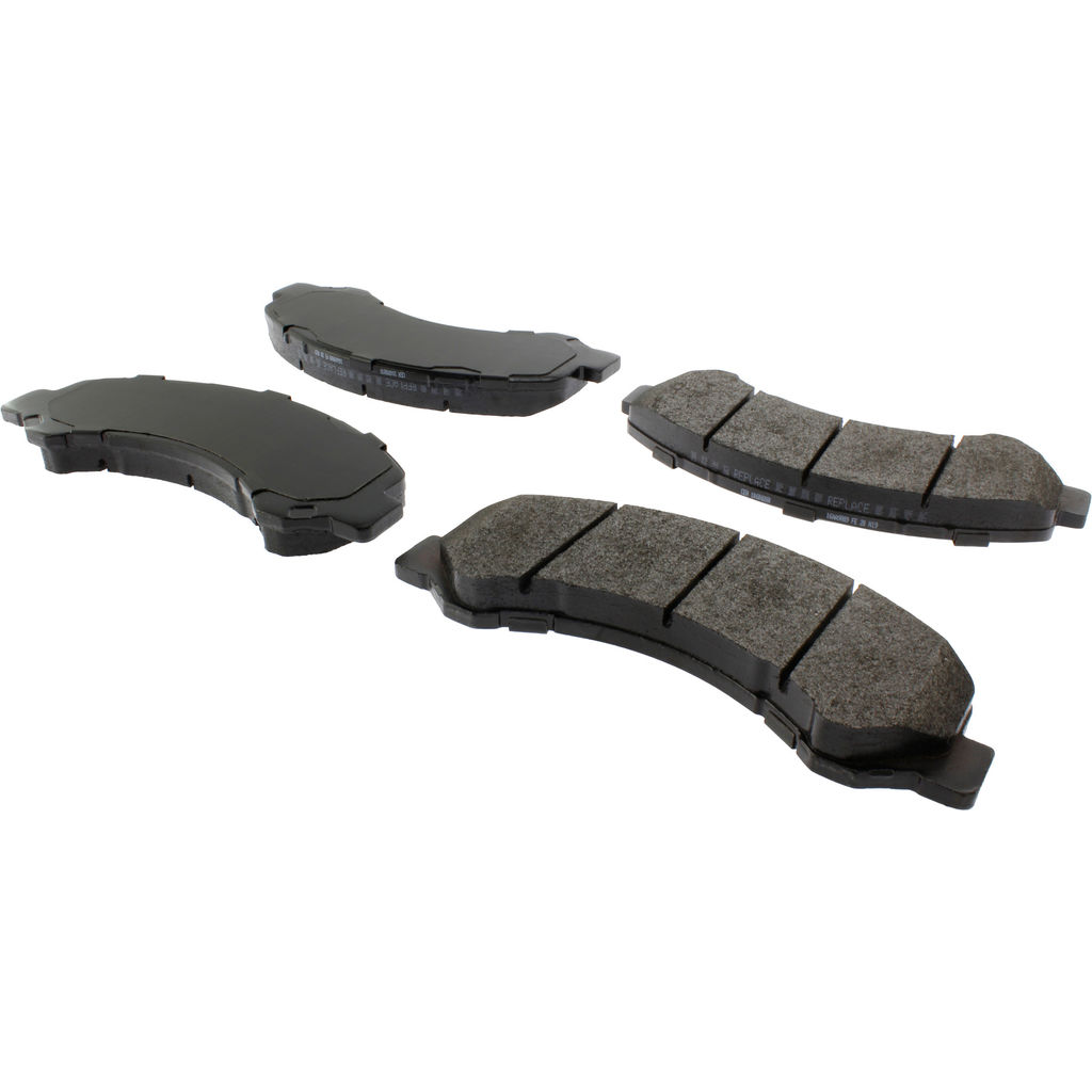 Posi Quiet Extended Wear Disc Brake Pad, with Shims and Hardware, 2-Wheel Set