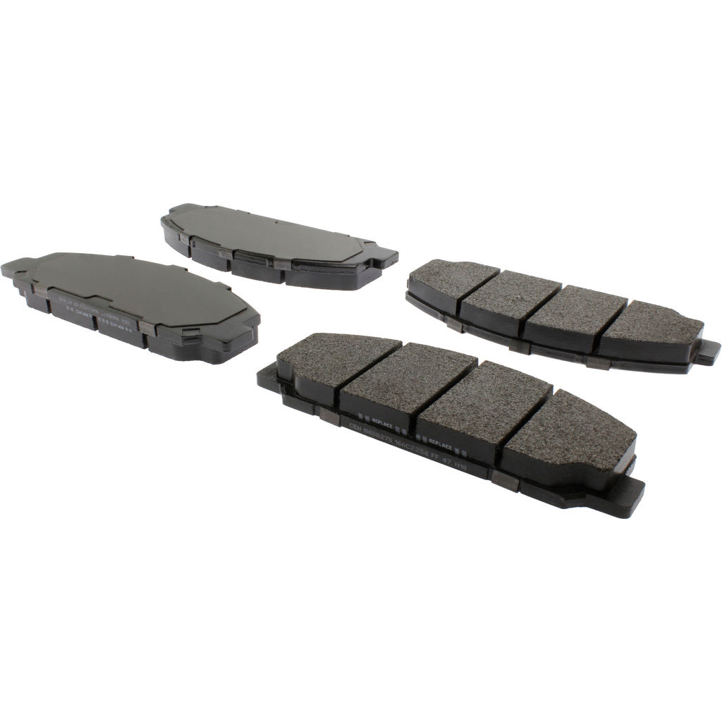 Posi Quiet Extended Wear Disc Brake Pad, with Shims and Hardware, 2-Wheel Set