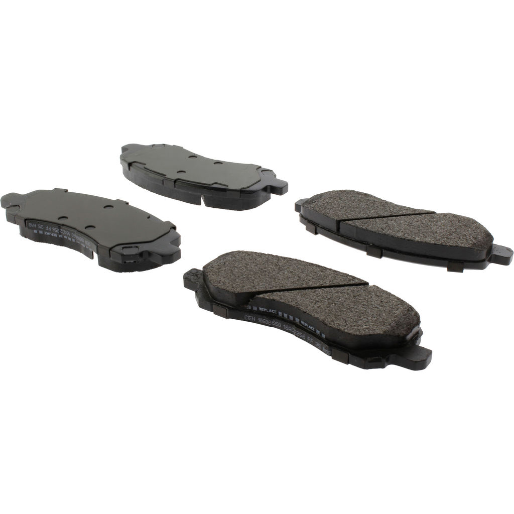 Posi Quiet Extended Wear Disc Brake Pad, with Shims and Hardware, 2-Wheel Set