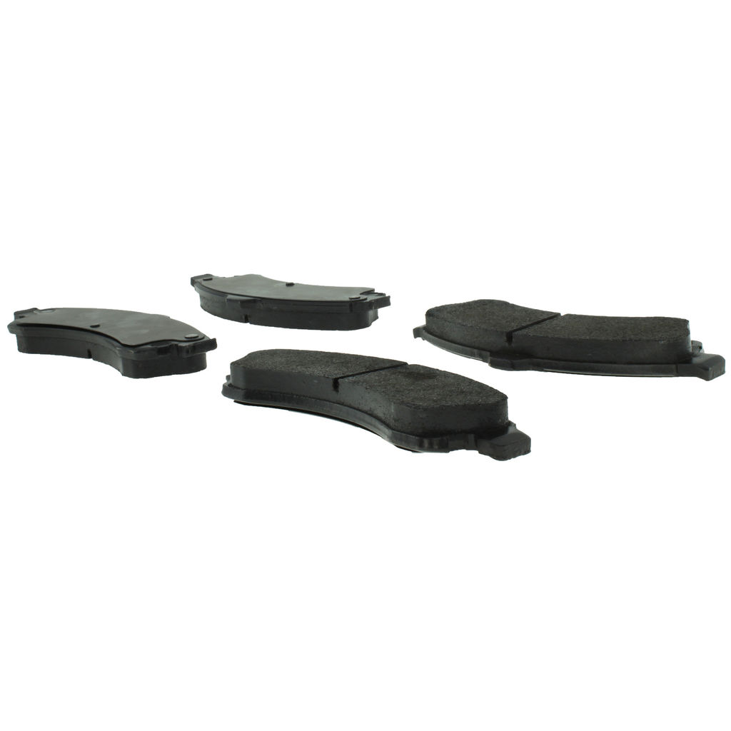Posi Quiet Extended Wear Disc Brake Pad, with Shims and Hardware, 2-Wheel Set