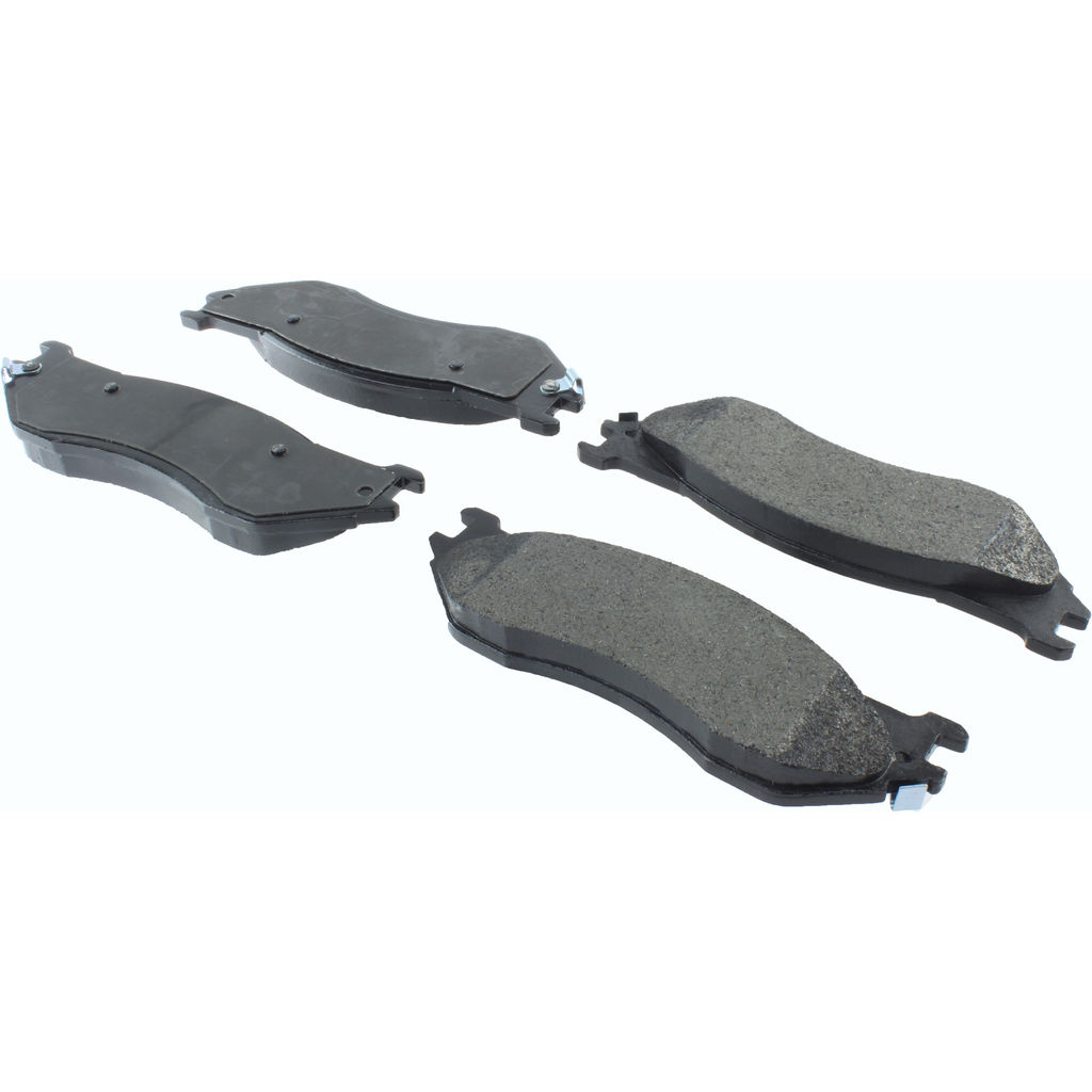 Centric 106.08970 - Posi Quiet Extended Wear Disc Brake Pad, with Shims and Hardware, 2-Wheel Set