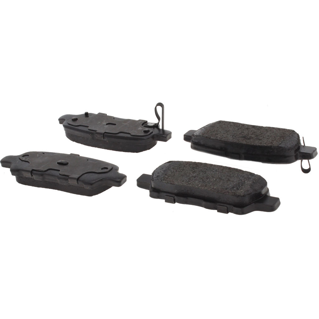 Posi Quiet Extended Wear Disc Brake Pad, with Shims and Hardware, 2-Wheel Set