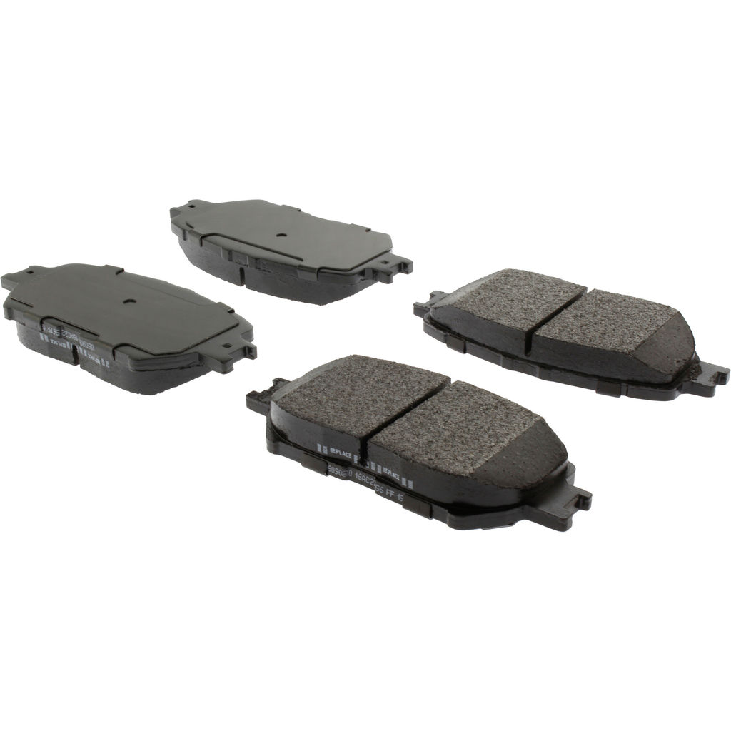 Posi Quiet Extended Wear Disc Brake Pad, with Shims and Hardware, 2-Wheel Set