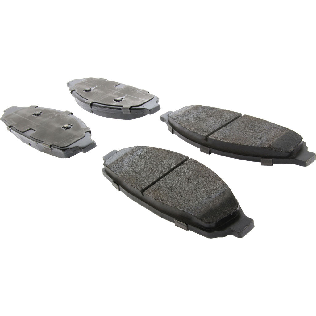 Posi Quiet Extended Wear Disc Brake Pad, with Shims and Hardware, 2-Wheel Set