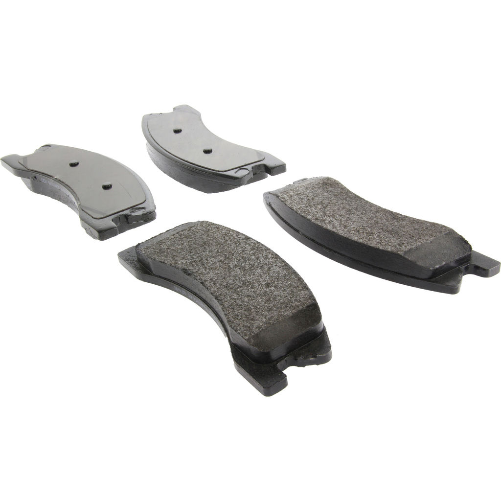 Posi Quiet Extended Wear Disc Brake Pad, with Shims and Hardware, 2-Wheel Set