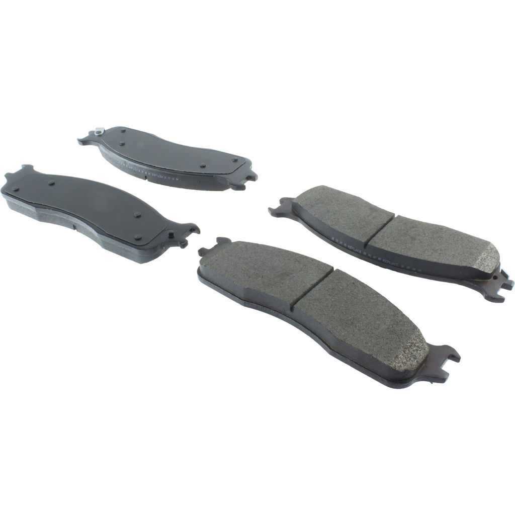 Posi Quiet Extended Wear Disc Brake Pad, with Shims and Hardware, 2-Wheel Set