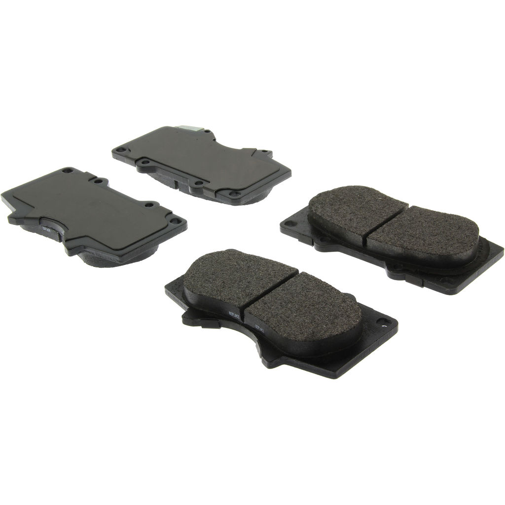 Posi Quiet Extended Wear Disc Brake Pad, with Shims and Hardware, 2-Wheel Set