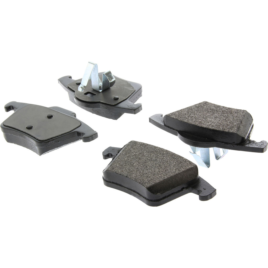 Posi Quiet Extended Wear Disc Brake Pad, with Shims and Hardware, 2-Wheel Set