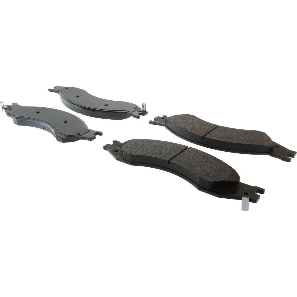 Posi Quiet Extended Wear Disc Brake Pad, with Shims and Hardware, 2-Wheel Set
