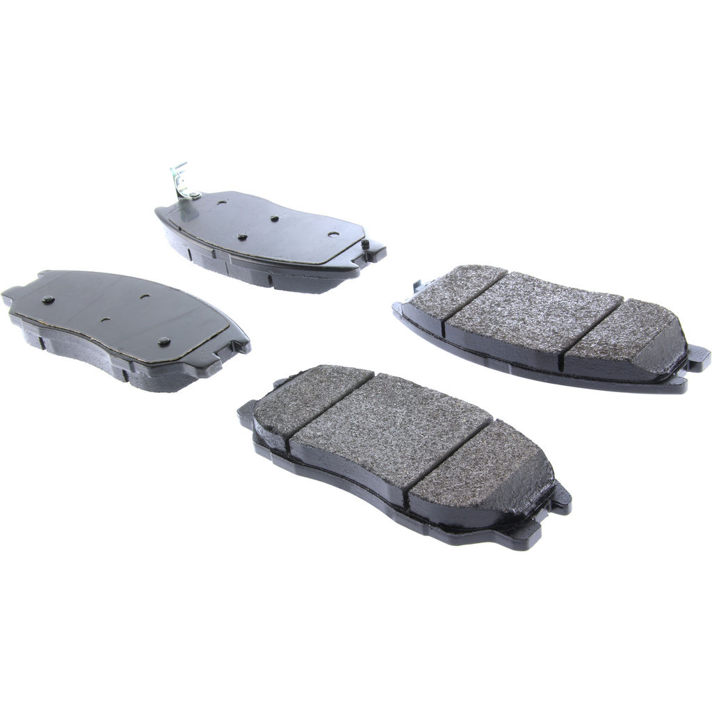 Posi Quiet Extended Wear Disc Brake Pad, with Shims and Hardware, 2-Wheel Set