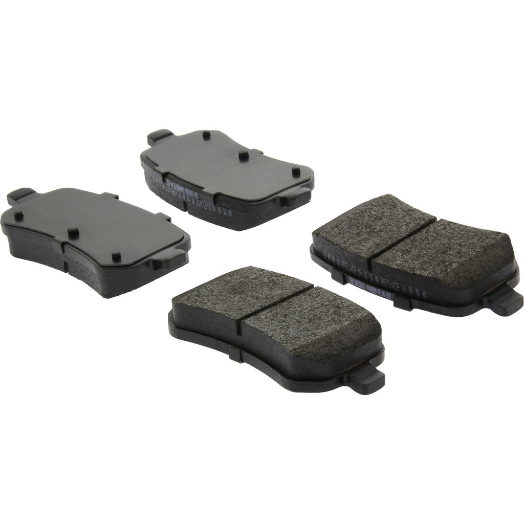 Posi Quiet Extended Wear Disc Brake Pad, with Shims and Hardware, 2-Wheel Set