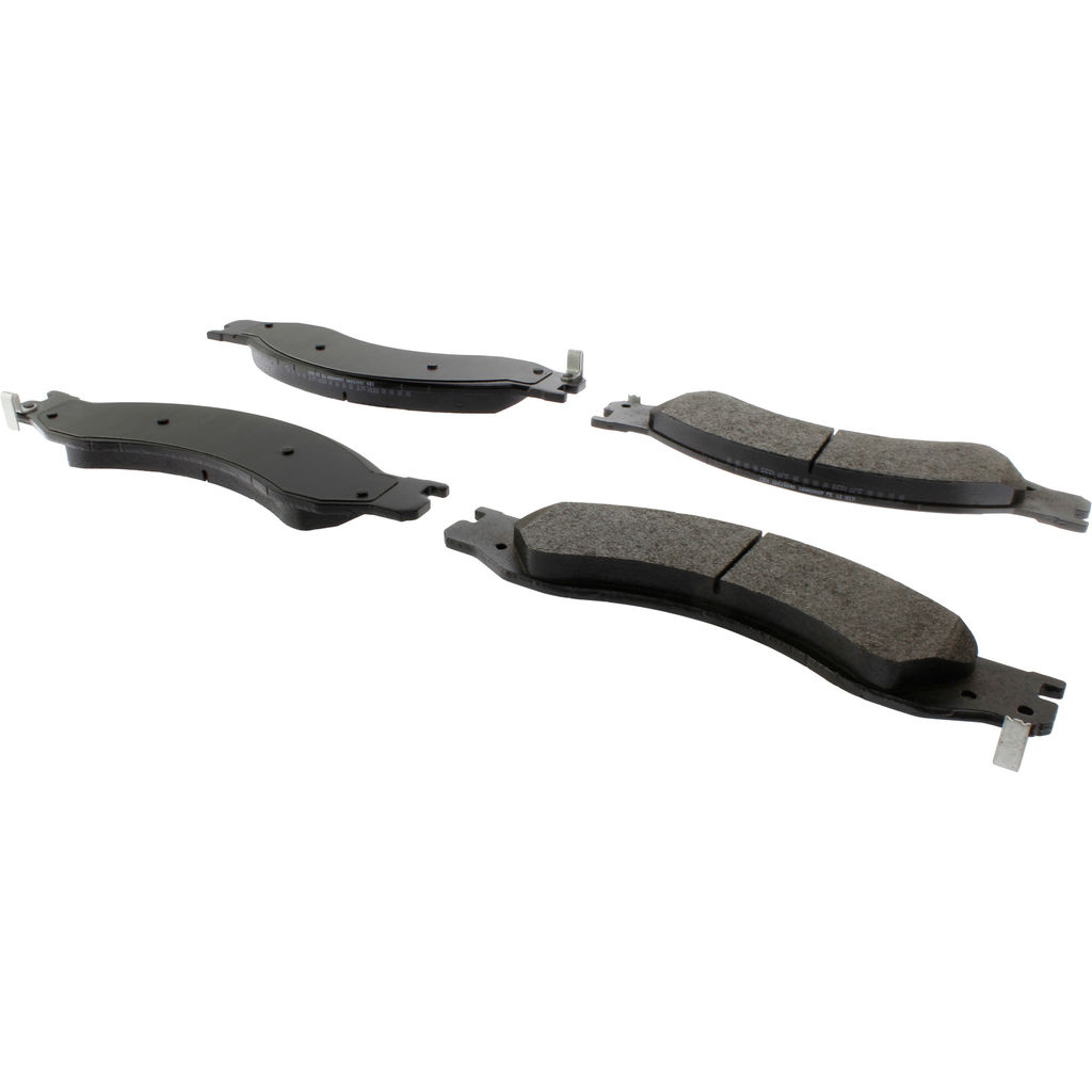 Posi Quiet Extended Wear Disc Brake Pad, with Shims and Hardware, 2-Wheel Set