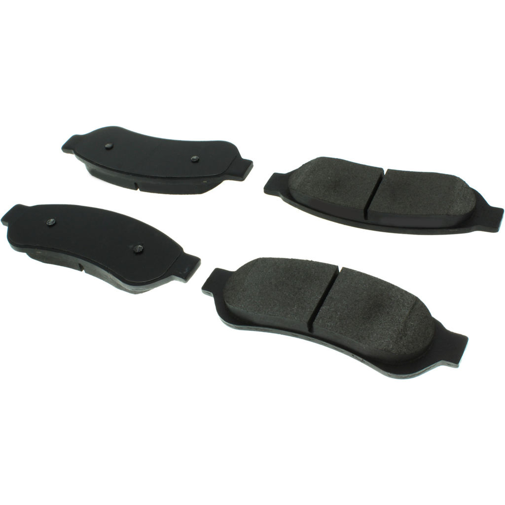 Posi Quiet Extended Wear Disc Brake Pad, with Shims and Hardware, 2-Wheel Set