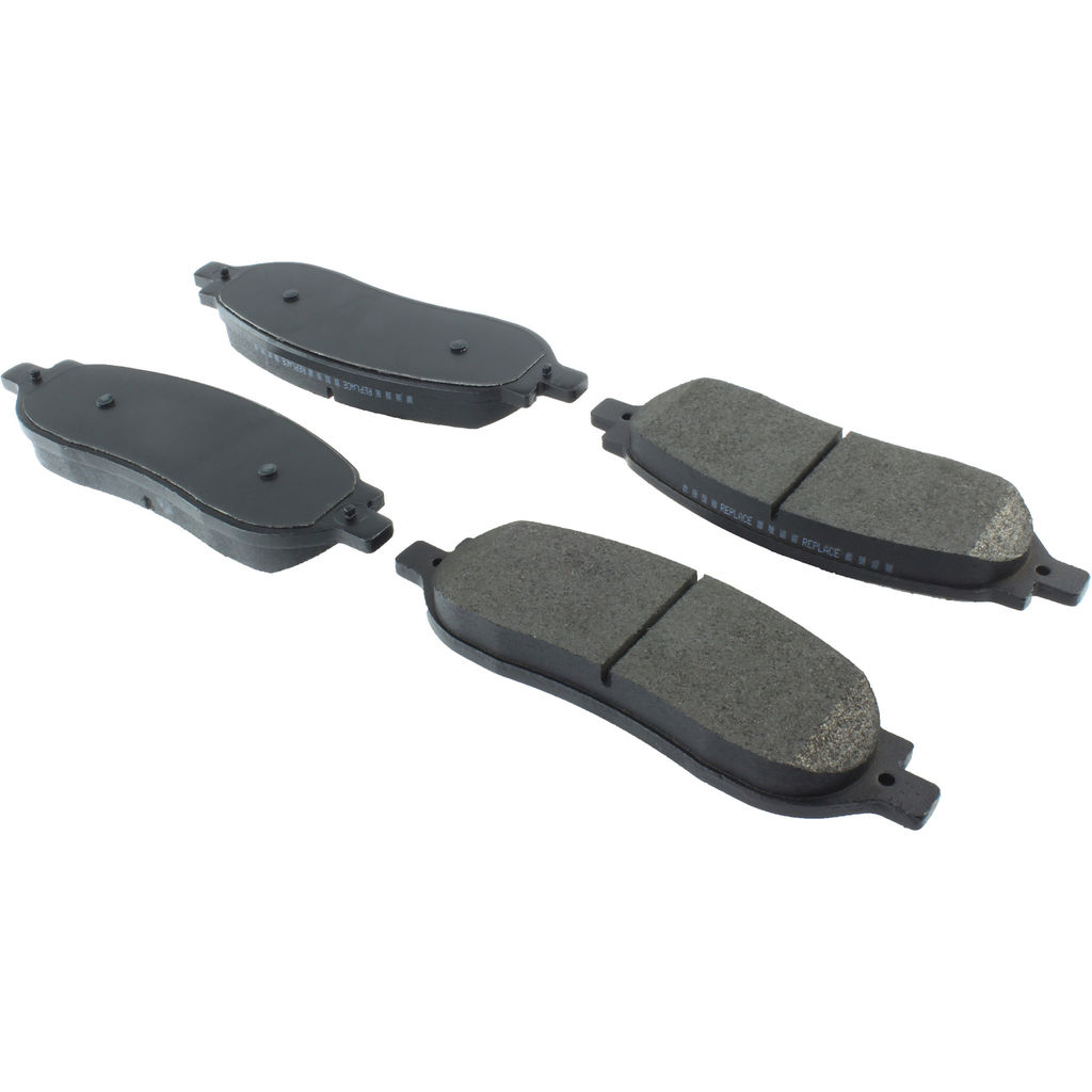 Posi Quiet Extended Wear Disc Brake Pad, with Shims and Hardware, 2-Wheel Set