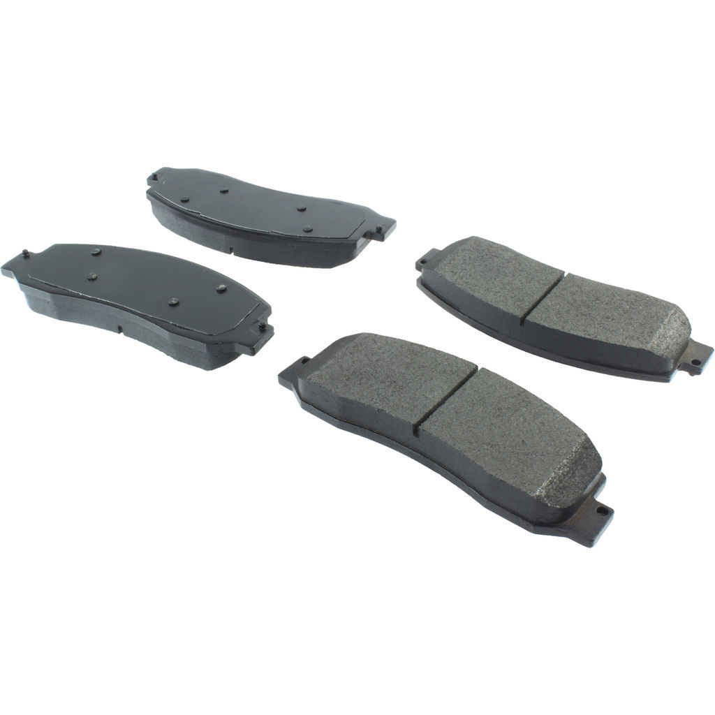 Posi Quiet Extended Wear Disc Brake Pad, with Shims and Hardware, 2-Wheel Set