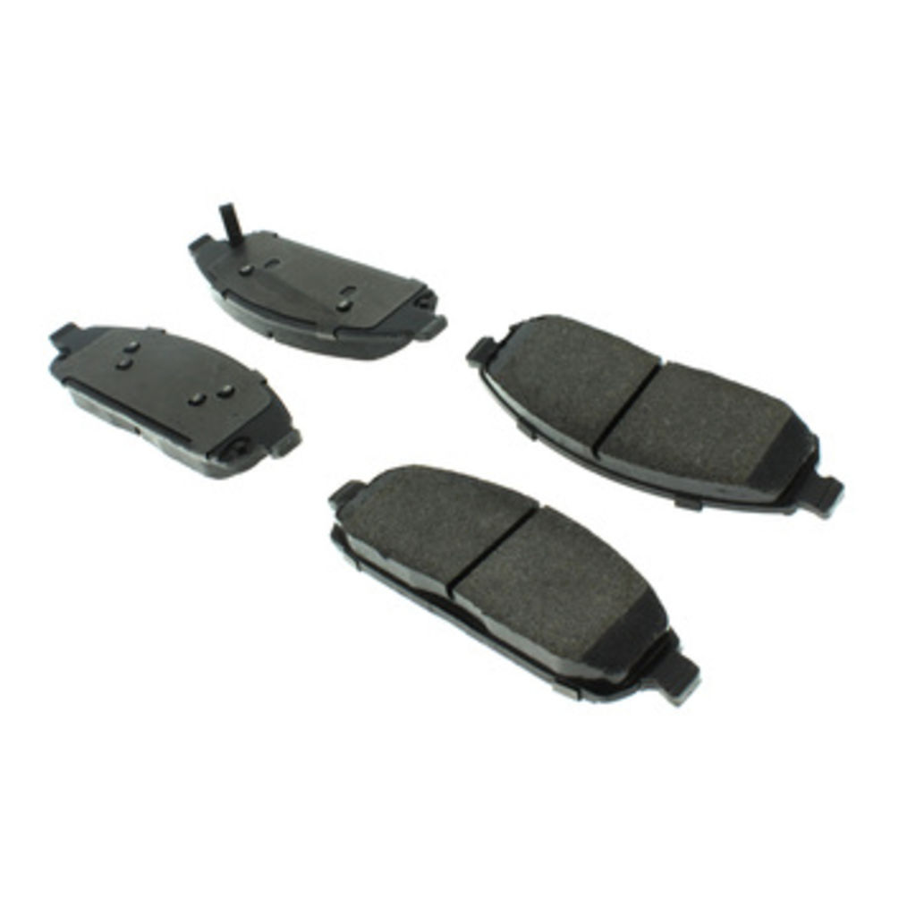 Posi Quiet Extended Wear Disc Brake Pad, with Shims and Hardware, 2-Wheel Set