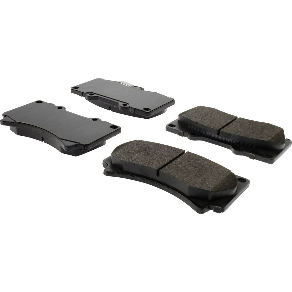 Posi Quiet Extended Wear Disc Brake Pad, with Shims and Hardware, 2-Wheel Set