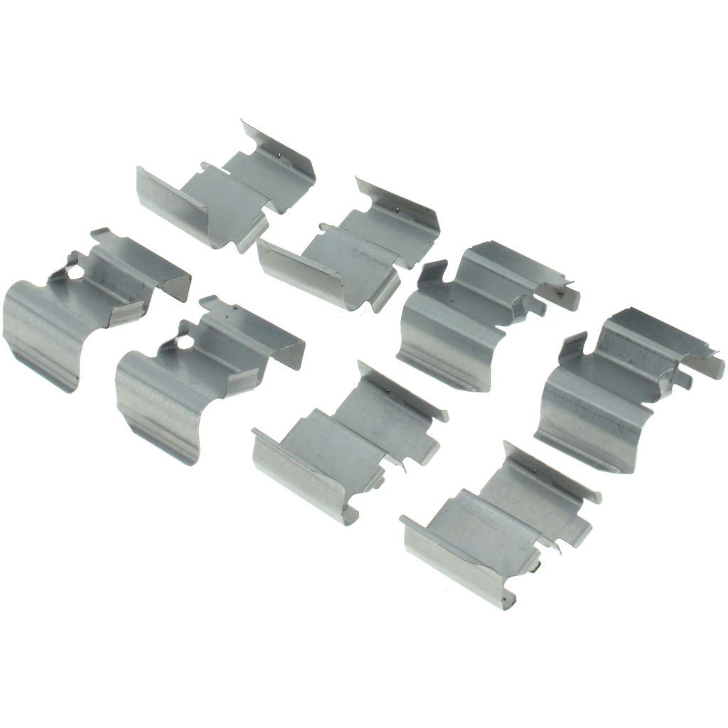 Posi Quiet Extended Wear Disc Brake Pad, with Shims and Hardware, 2-Wheel Set