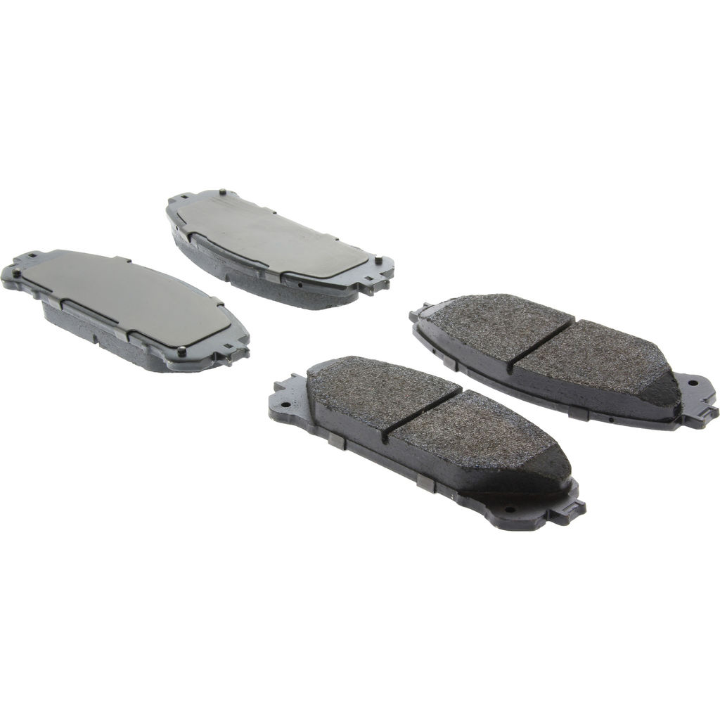Posi Quiet Extended Wear Disc Brake Pad, with Shims and Hardware, 2-Wheel Set