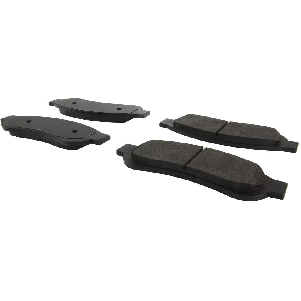 Posi Quiet Extended Wear Disc Brake Pad, with Shims and Hardware, 2-Wheel Set