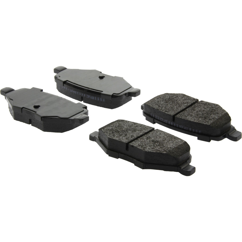 Posi Quiet Extended Wear Disc Brake Pad, with Shims and Hardware, 2-Wheel Set