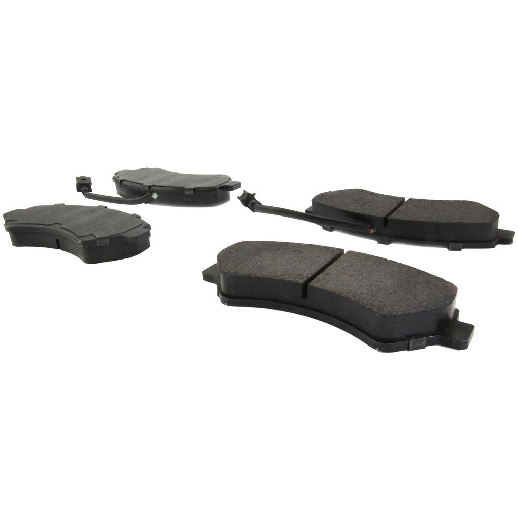 Posi Quiet Extended Wear Disc Brake Pad, with Shims and Hardware, 2-Wheel Set